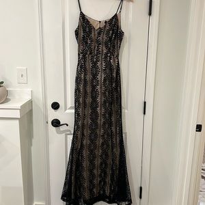 Black Lace Maxi